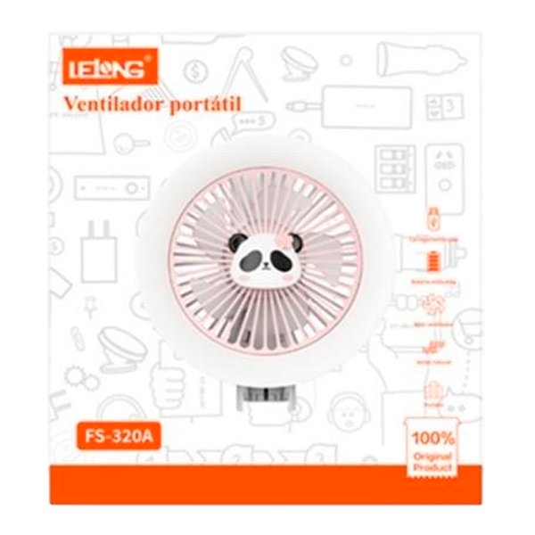 Ventilador Portátil Lelong FS-320A
